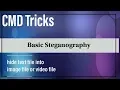 How To Hide Text in Image Using Command Prompt Steganography
