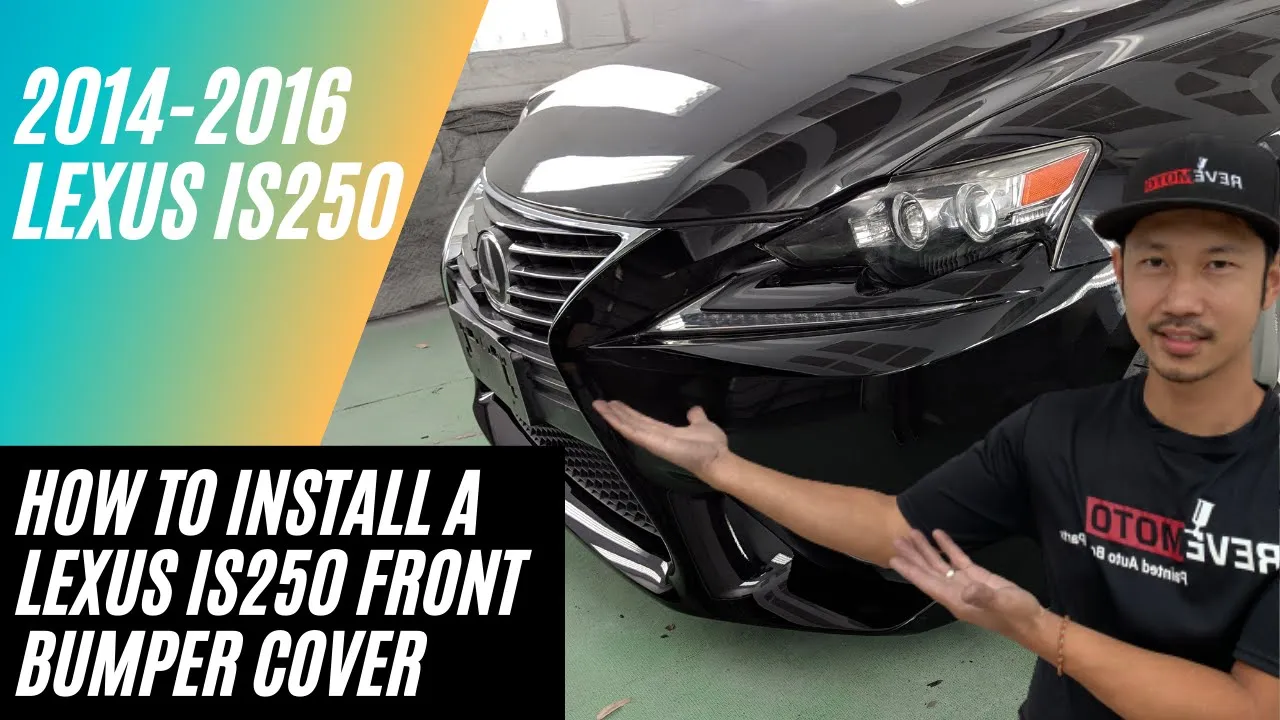 2013-2015 Lexus IS250C : Front Bumper Painted (WITH: Sport Package)