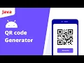 QR Code Generator App in Android using Java