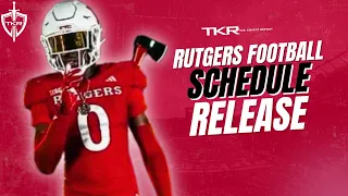 2026 Schedule Release Key Games Deficit Number More - Rutgers Scarlet Knights Football