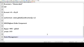 React State Management using useReducer useContext - Session 4