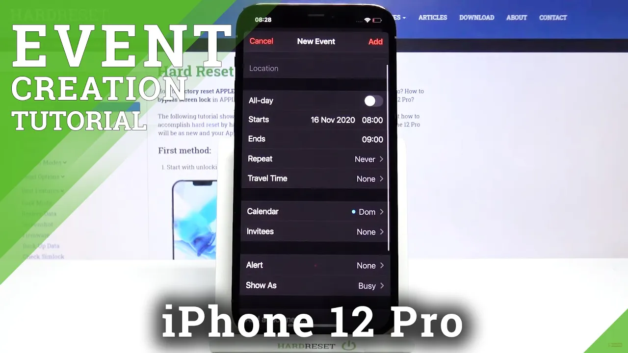 How to Add Shared Google Calendar to iPhone!