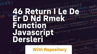 46 return i le de er d nd rmek function javascript dersleri