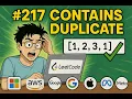 Contains Duplicate - Leetcode 217
