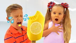 ديانا وروما يريدون المثلجات دندنها