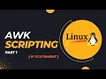 Awk Scripting PART 1 introduction to awk scripting language