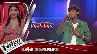 Shrinath Pathum | Hithawathiya (හිතවතිය​) | Live shows |The Voice Teens Sri Lanka S3