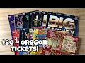 80 Oregon Lottery Tickets