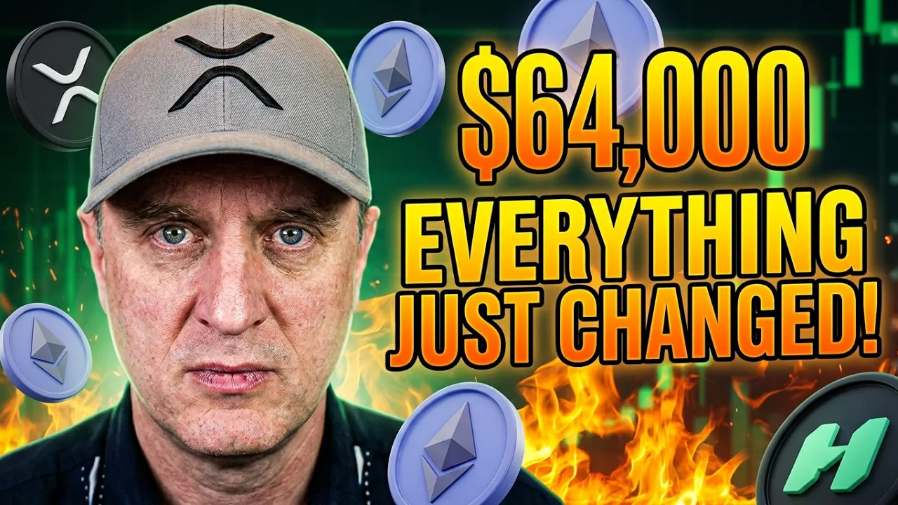 XRP ETH & HYPERLIQUID 🚨 $64,000 ‼️ EVERYTHING JUST CHANGED!