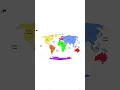 Continents Ocean map List of Continents