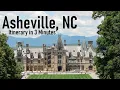Asheville North Carolina Ultimate Itinerary in 3 minutes