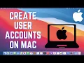 How To Create User Accounts On Mac