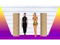 How Much Taller - Shailene Woodley vs Rihanna