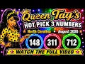 Queen Tay s pick 3 lottery predictions for North Carolina and other states