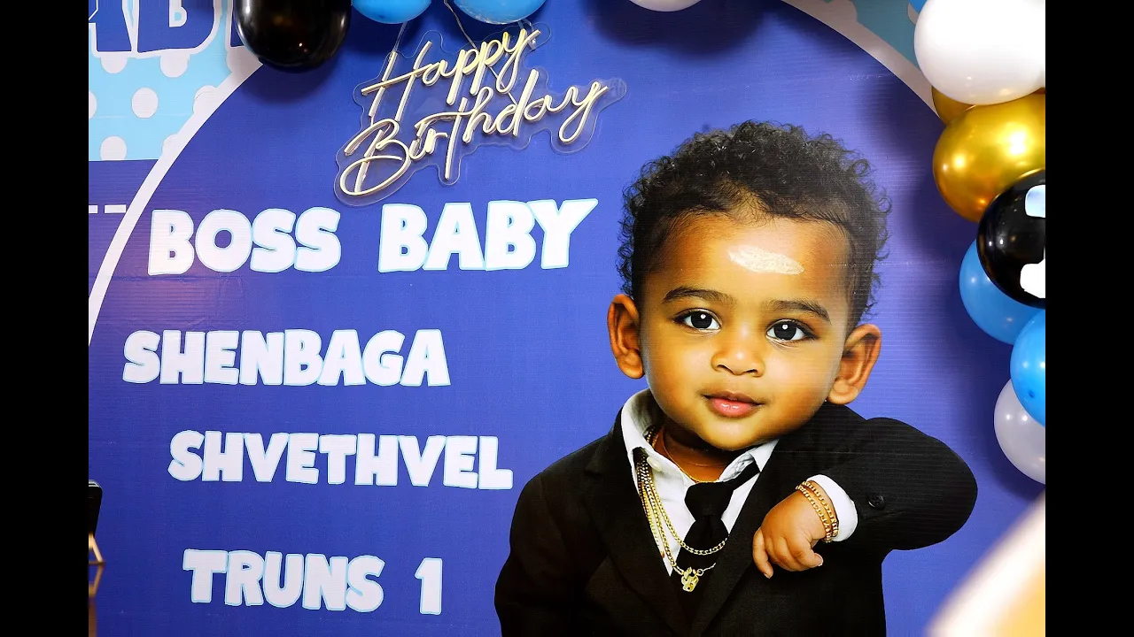 1st Birthday | Highlights | Shenbaga Shvethvel