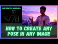 Master ComfyUI Workflows for WAN2 2 Animation Ref-to-Pose ControlNet AIO Preprocessor Explained