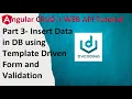Angular Crud Web API Template Driven Form In Angular Insert Data Using Template Driven Form