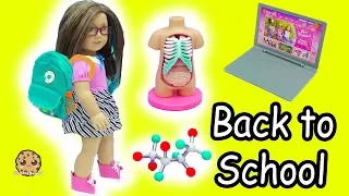 Download American Girl Back To School Science \u0026 Clothing Haul - Cookie Swirl C Doll Video MP3