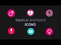 Medical Animated Icons V1 Motion Graphics Templates