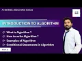 Introduction to Algorithm Part 2 How to write Algorithm Steps for writing Algorithm