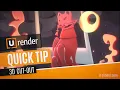 3D Cut-out - U-RENDER Quick Tip