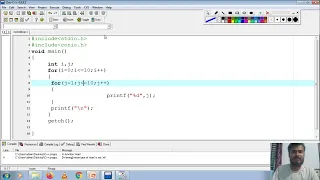 Lecture 9 Nested For Loop in C PROGRAMMING in English - Eduvert