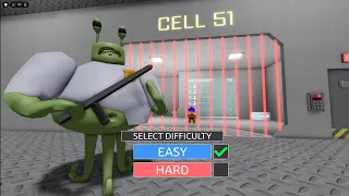 BARRY'S ALIEN PRISON RUN! OBBY roblox Gameplay Walkthrough No Death 4K