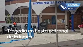 Explosión en fiesta patronal de TEMASCALCINGO deja muertos y varios heridos | #AgendaMéxico