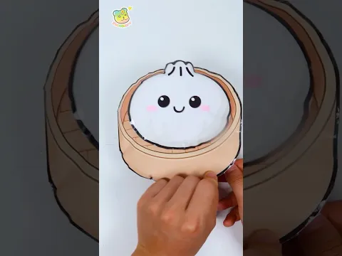🥟Mystery Dumpling Squishy Book🥟귀요미 만두 말랑이 스퀴시북