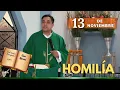 EVANGELIO DE HOY jueves 13 de noviembre del 2025 - Padre Arturo Cornejo