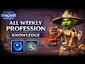 Every Weekly Profession Knowledge Source Most Players Miss in WoW Midnight