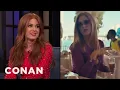 Isla Fisher Everyone Was Stoned On The Set Of The Beach Bum CONAN on TBS