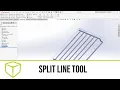 SOLIDWORKS 3D CAD Split Line Tool