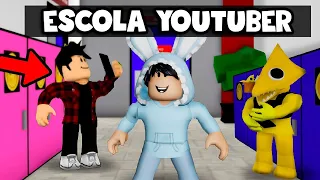 Primeiro Dia na ESCOLA YOUTUBER do Brookhaven!