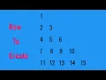 Number Pattern - 8 Program Logic in Java