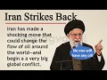 Download Lagu Iran Strikes Back || 🇮🇷⚔️ Learn English Through Story Level 3 || Graded Reader 🎧