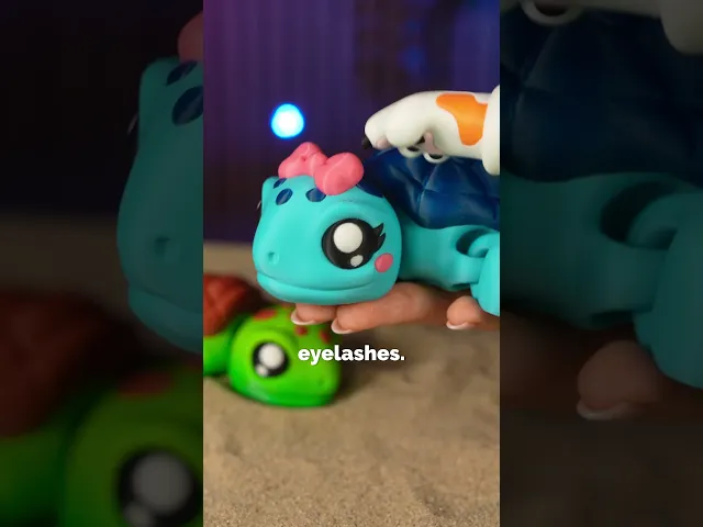 Cute Flexi Sea Turtle (Toy, Keychain, Magnet) video thumbnail