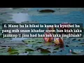 Download Lagu 42. MATHAIOS 9:18-26.KA KHUN KYNTHEI U JAIROS BADKA KYNTHEI KABA PANG MIH SNAM.