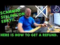 Seller Scammed On eBay Shipping Label Scam Here is How to Get a Refund