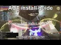 FFxiv ACT guide with timeline and overlay install