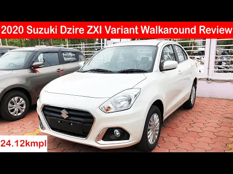 2020 Facelift Maruti Suzuki Dzire ZXI Walkaround Review l Interior, Mileage, Price, Features...