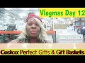 Costco Perfect Gifts Gift Baskets Vlogmas Day 12