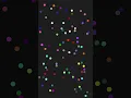 Colliding Bouncing Balls Simulation in C