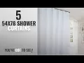 Top 10 54X78 Shower Curtains 2018 Ufaitheart Shower Stall Extra Long Shower Curtain 54 x 78