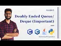 5 Deque Doubly Ended Queue DS Algo Interview Preparation C Java Python
