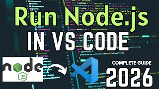 How to Run Node js in VS Code on Windows 2026 Setup Node js in VS Code NodeJS