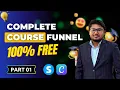 Build a Complete Online Course Funnel for FREE 2026 systeme io tutorial for beginners 2026