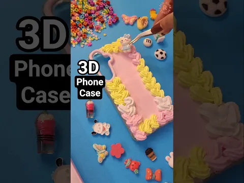 DIY 3D Phone Case!🎨🤩💕 | Riya's Amazing World