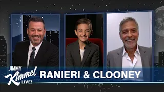 10 year old daniel ranieri u0026 george clooney on movie the tender bar u0026 playstation 5 drama with jimmy