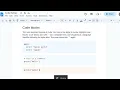 Code Syntax for Google Docs